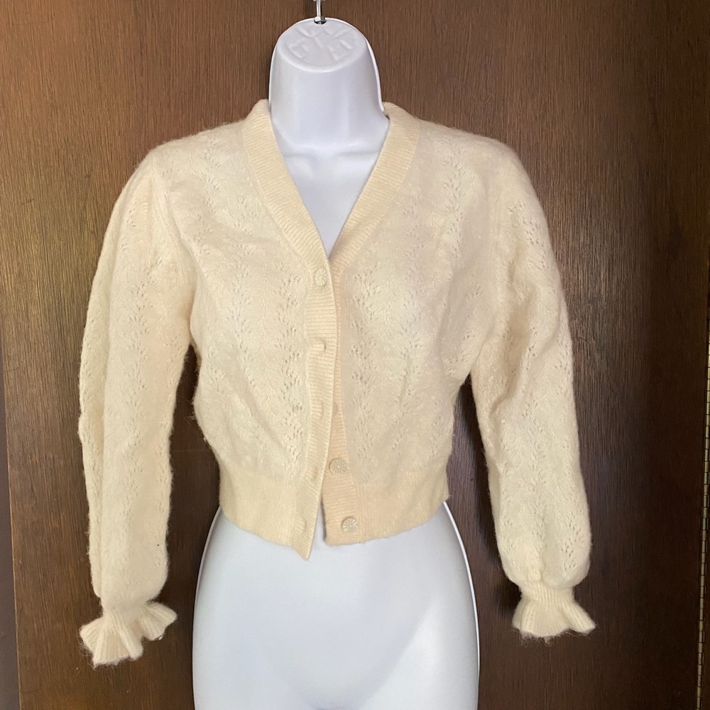 & Other Stories Cream Cardigan